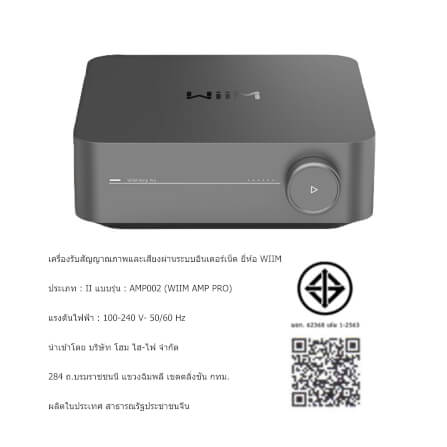 อินทิเกรตแอมป์ WIIM : AMP PRO (SPACE GREY)_5
